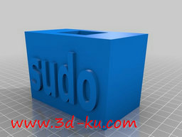 3D打印模型木槌的图片