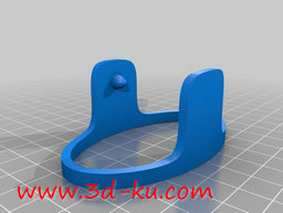 3D打印模型椭圆形空心万向联轴器的图片