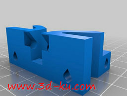 3D打印模型线性球轴承，所有的上的图片