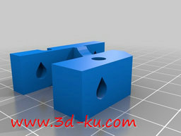 3D打印模型线性球轴承，所有的上的图片