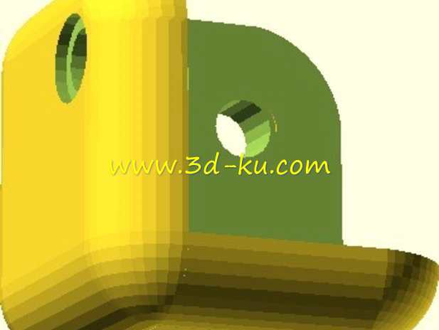 可以放到墙的拐角处模型的图片1