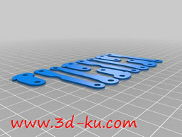 3D打印模型带有手指关节的机器人的图片