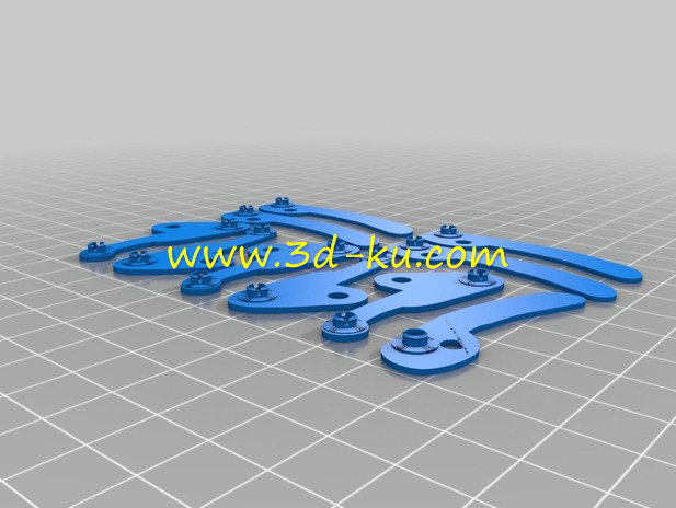 带有手指关节的机器人模型的图片5