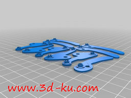 3D打印模型带有手指关节的机器人的图片