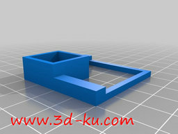 3D打印模型d 打印机的正方形的图片