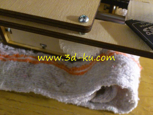 Printrbot JR床矫直机齿轮模型的图片1