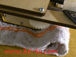 3D打印模型Printrbot JR床矫直机齿轮的图片
