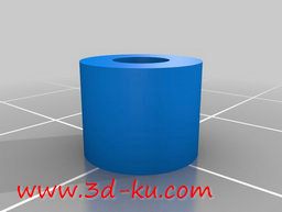 3D打印模型6毫米高垫片的图片