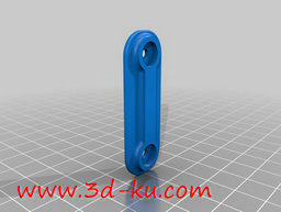 3D打印模型皮带传动轴承组件的图片