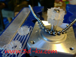 3D打印模型小小的球链齿轮的图片