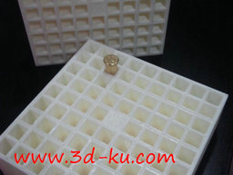 3D打印模型可堆叠的弹药箱的图片