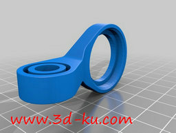 3D打印模型话筒架的图片