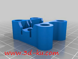 3D打印模型草坪割草机的重型电缆夹的图片