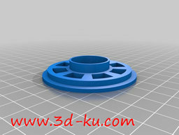 3D打印模型长丝阀芯集线器的图片