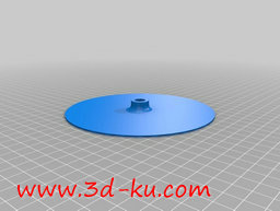 3D打印模型一个时钟与周围的微小的图片