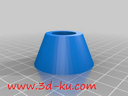 3D打印模型阀芯中心锥的图片