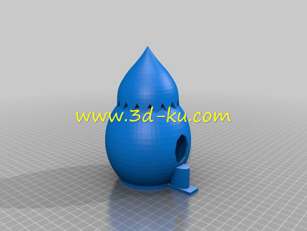禽舍底部具有排水系统模型的图片1