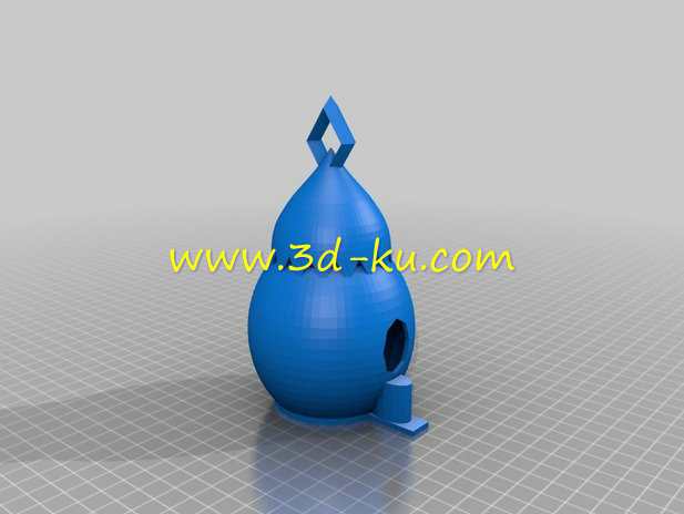 禽舍底部具有排水系统模型的图片2