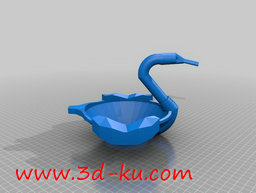 3D打印模型天鹅播种机的图片