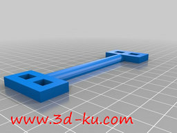 3D打印模型简单的三角阀芯的图片