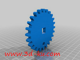3D打印模型3 位机械打孔卡读的图片