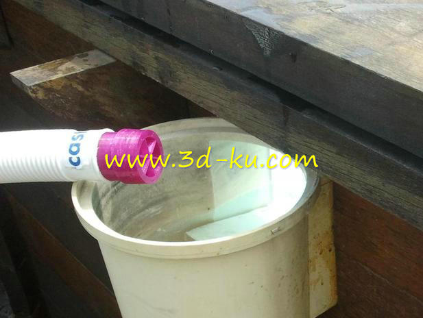 真空清洁泳池的软管适模型的图片1