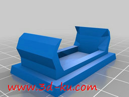 3D打印模型仪表板开关插头盖的图片