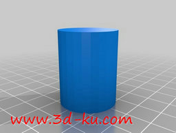 3D打印模型厕所马桶螺栓帽的图片