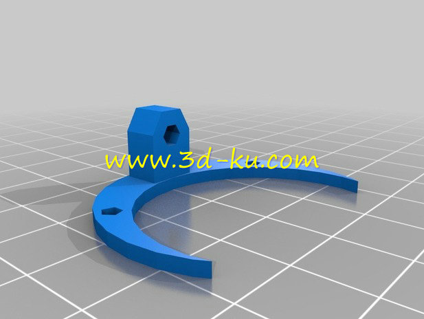 半月风扇支架模型的图片2