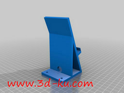 3D打印模型iPhone支架（支持闪电数据线）的图片