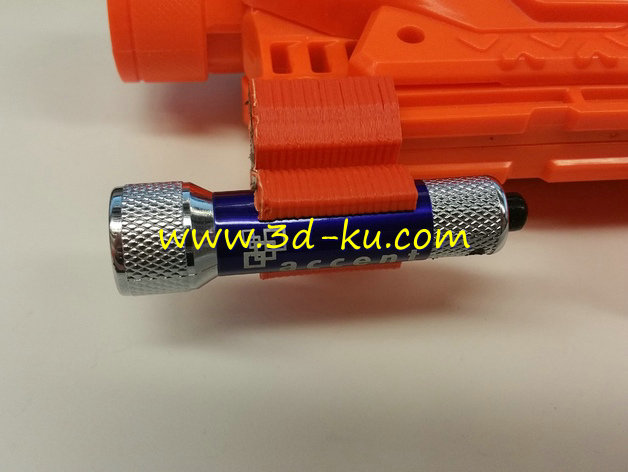 Nerf手电筒支架模型的图片1