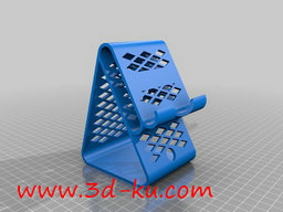 3D打印模型定制手机支架的图片