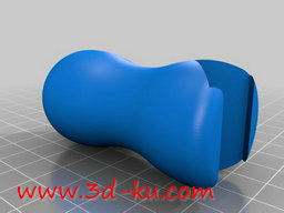 3D打印模型小型皮卡汀尼握把（不支持）的图片