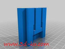 3D打印模型Ozito锂聚合电池适配器的图片