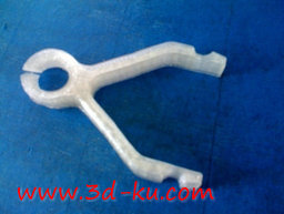 3D打印模型带对角槽的导丝工具的图片