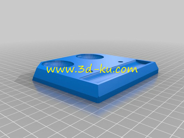 双烟管架模型的图片2
