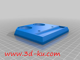 3D打印模型双烟管架的图片