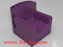 3D打印模型霸气的铅笔铁王座的图片