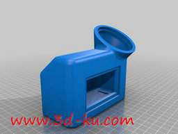 3D打印模型空调喇叭灯的图片
