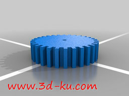 3D打印模型30齿齿轮的图片