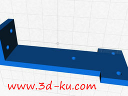 3D打印模型货架安全支架的图片