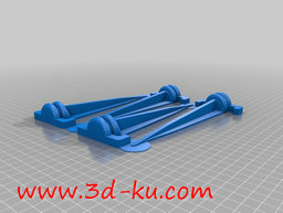 3D打印模型帐篷钉的图片