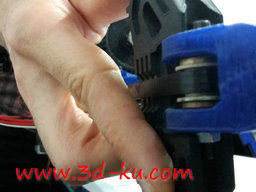 3D打印模型X轴为带tensioner bcn3d的图片