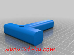 3D打印模型脚凳调节器的浮动 T的图片