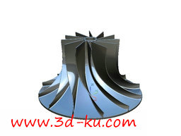 3D打印模型汽轮漩涡的图片
