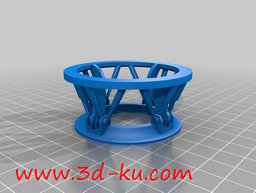 3D打印模型X后卫机器人的图片