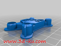 3D打印模型X后卫机器人的图片