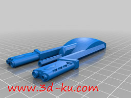 3D打印模型X后卫机器人的图片