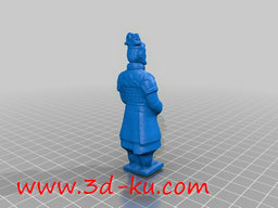 3D打印模型兵马俑的图片