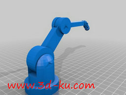 3D打印模型机械悬挂吊臂的图片